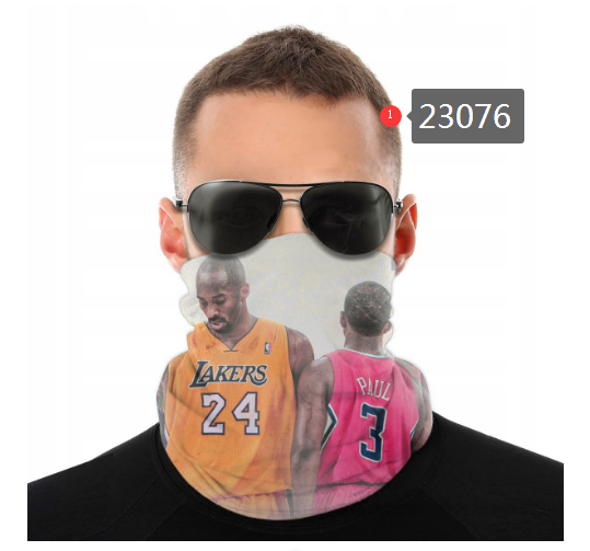NBA 2021 Los Angeles Lakers #24 kobe bryant 23076 Dust mask with filter->nba dust mask->Sports Accessory